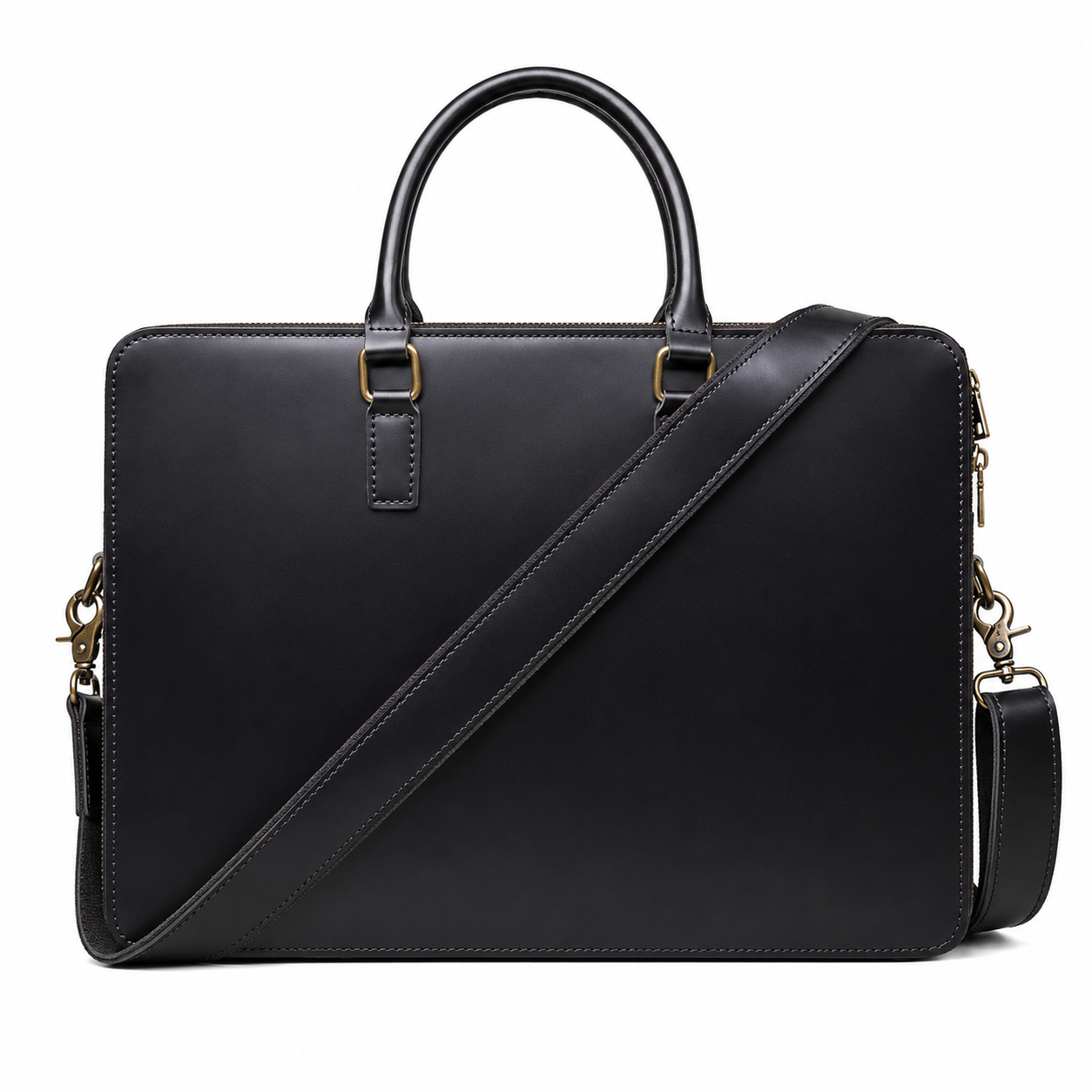 Leather Laptop Briefcase